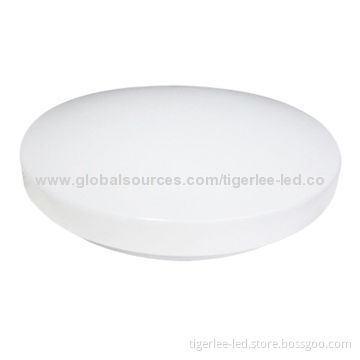 Indoor LED ceiling light fixture, surface mounted type, AC200-240V, CRI>80, 2hrs emergency duration